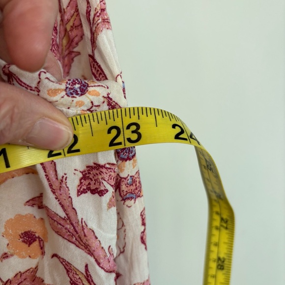 Pilcro Floral Button Down Long Sleeve Top‎ Size M - Picture 9 of 10